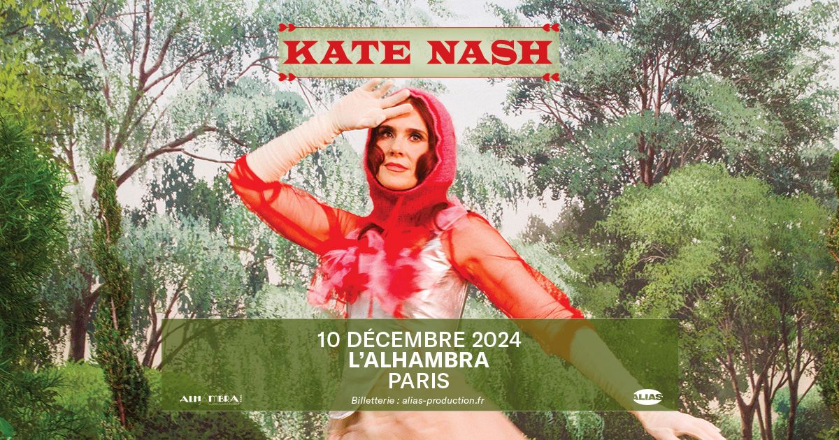 KATE NASH \u2022 Paris - Alhambra \u2022 10 d\u00e9cembre 2024