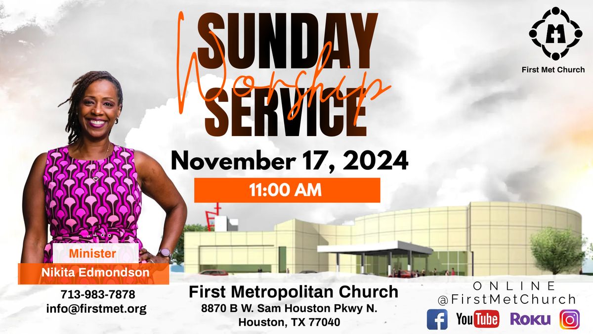 Sunday Service November 17, 2024