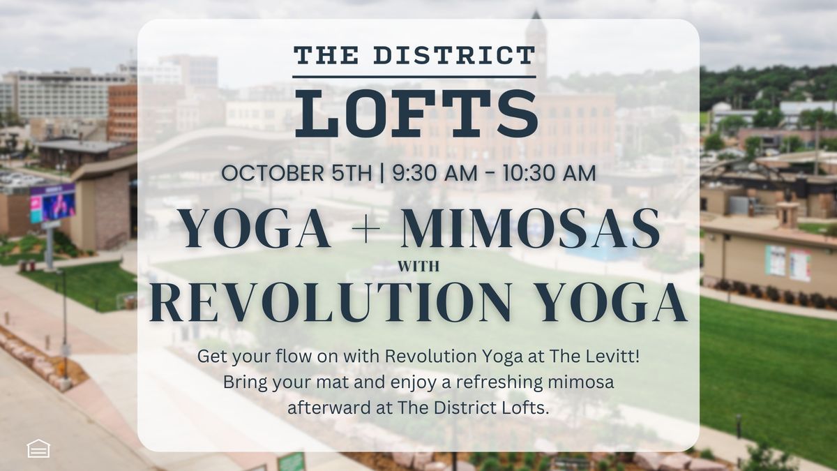 Yoga + Mimosas with Revolution Yoga