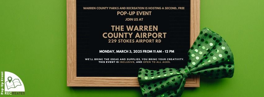 March Pop-up Event - Front Royal-Warren County Airport