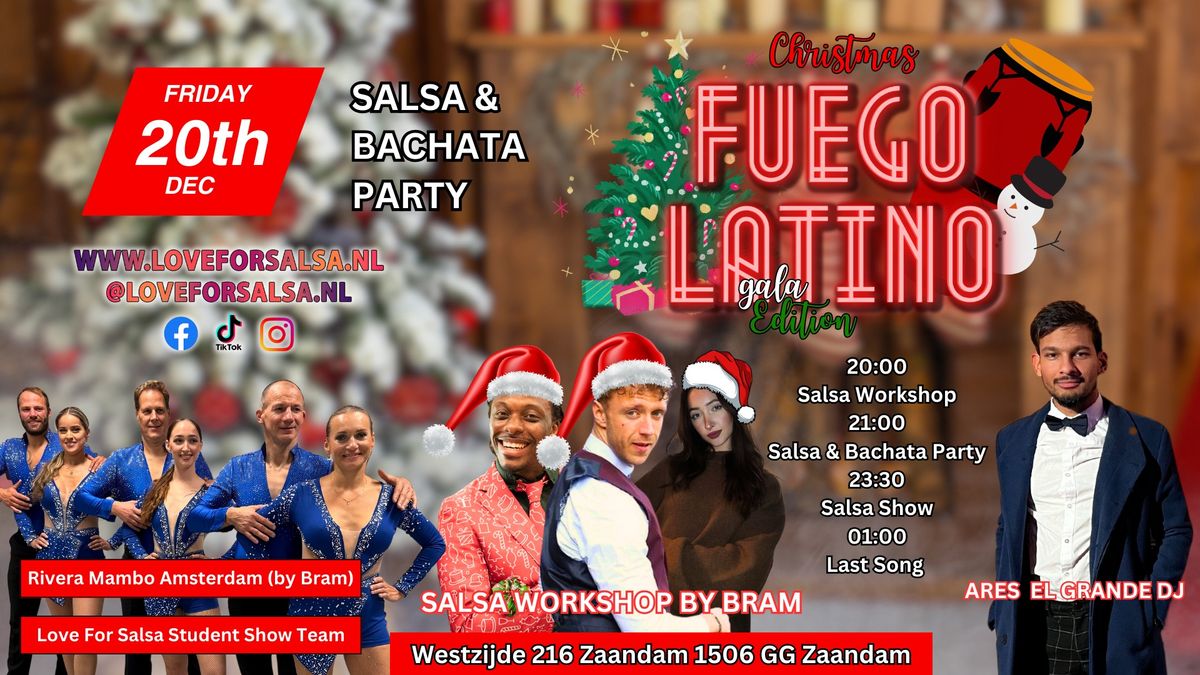 Fuego Latino Christmas Gala Edition | DJ Ares | Workshop | 2 shows