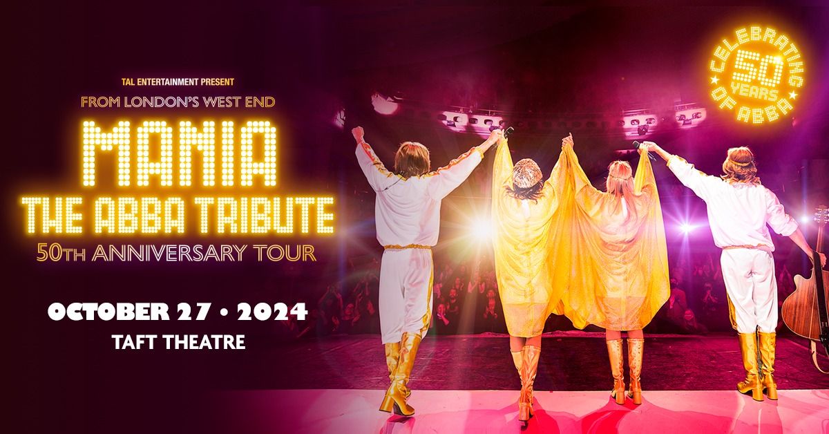 MANIA: The ABBA Tribute Live In Cincinnati