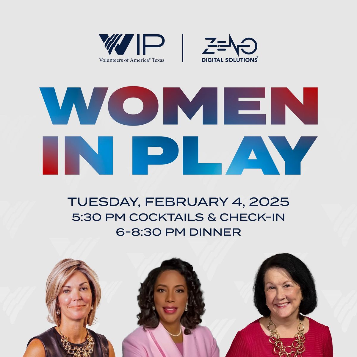 Women in Play Dinner