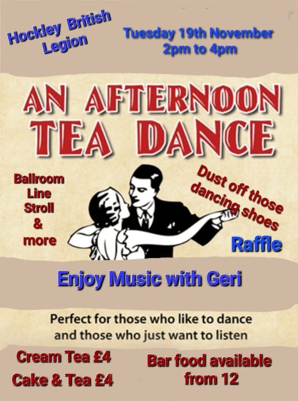 Afternoon Tea Dance with Geri