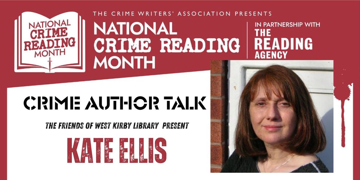 Kate Ellis - Crime Author talk for National Crime Reading Month