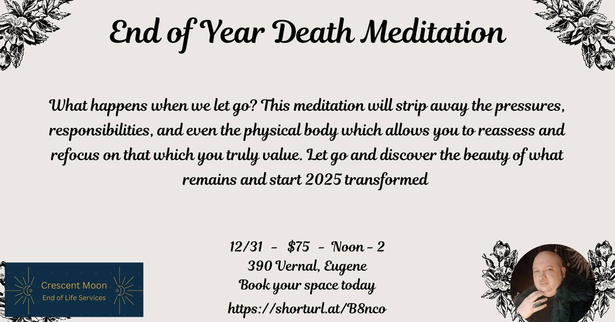 End of Year Death Meditation