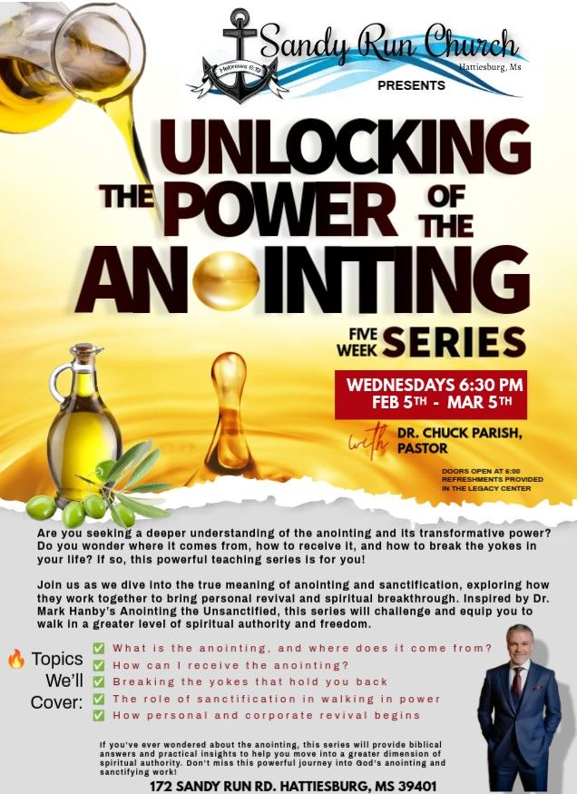 \ud83d\udd25Teaching Series: Unlocking the Power of the Anointing\ud83d\udd25