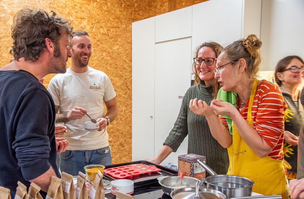 Een feestelijke kerstmezze-tafel