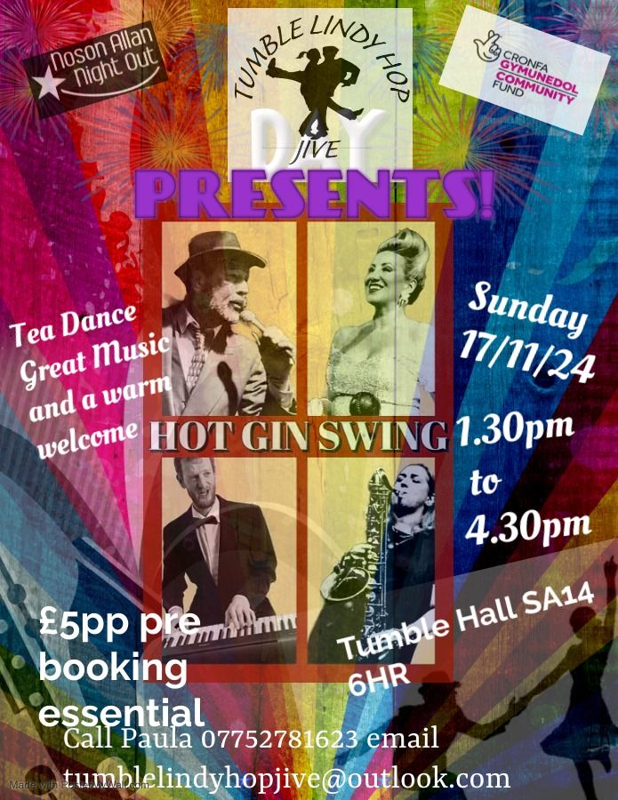 Tea Dance with Hot Gin Swing