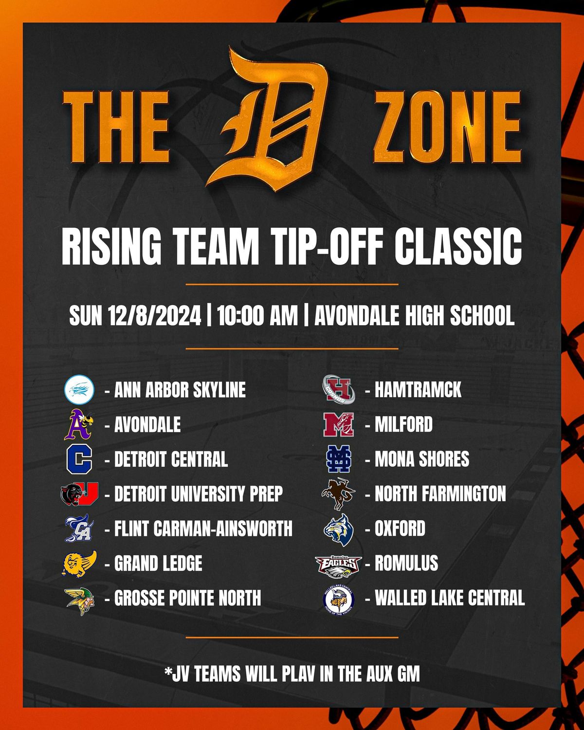 The D Zone Rising Team Tip-off Classic