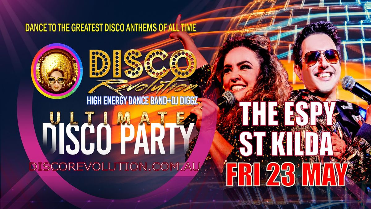 St Kilda - Disco Revolution Live + DJ Diggz at The Espy