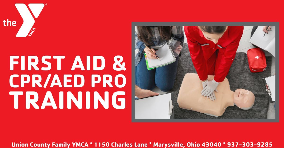 First Aid and CPR\/AED Pro Training Certification