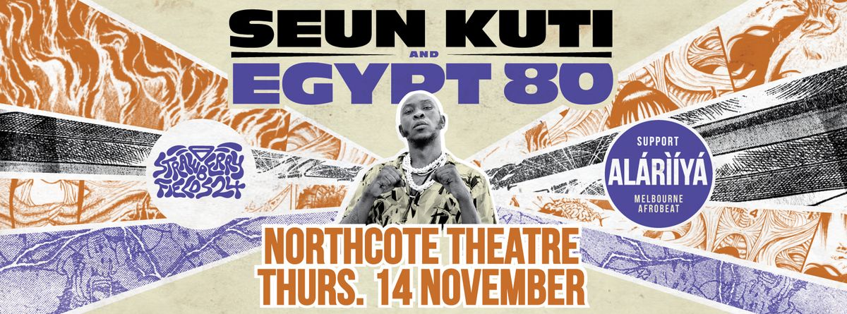 Seun Kuti & Egypt 80 live at the Northcote Theatre