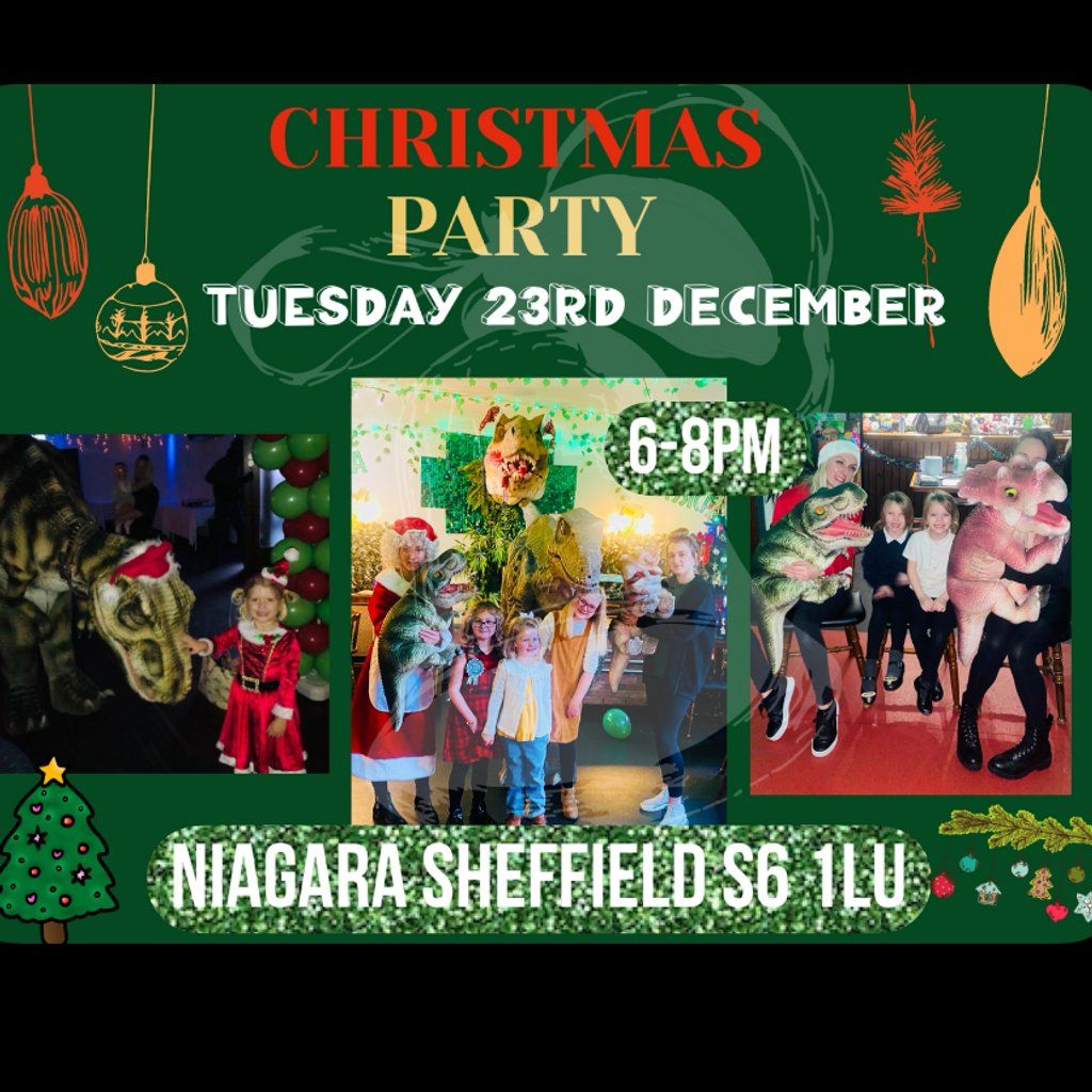 Christmas FAMILY party with DINOS, Mrs Claus, Elf, Olaf & SANTA