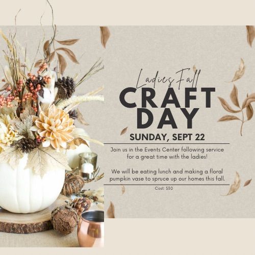 Ladies Craft Day