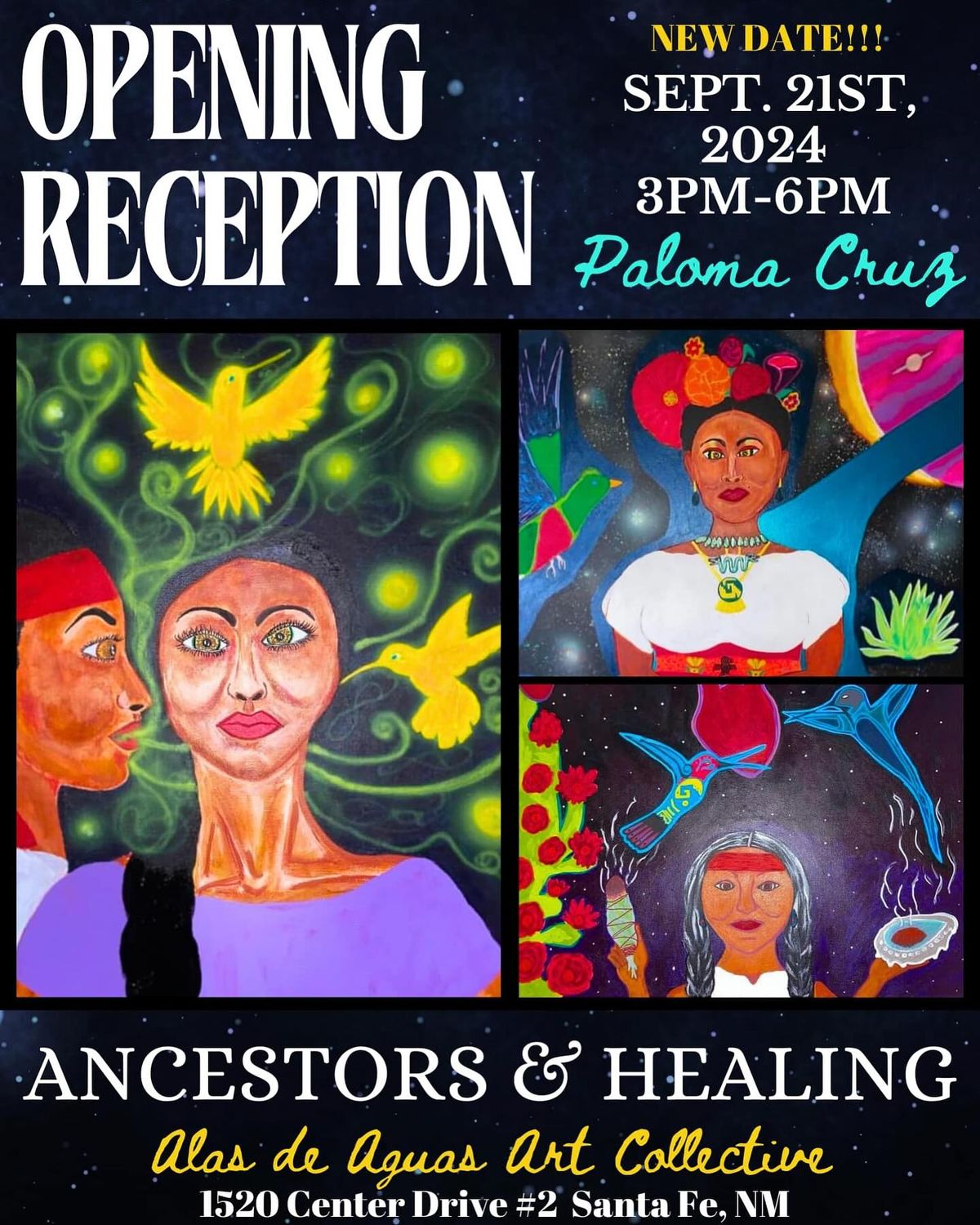 "Ancestors and Healing" Solo Art Show 