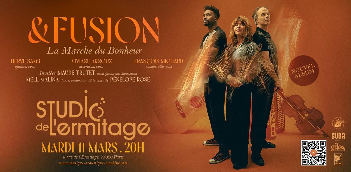 &FUSION : concert pluridisciplinaire sortie d'album et invit\u00e9es