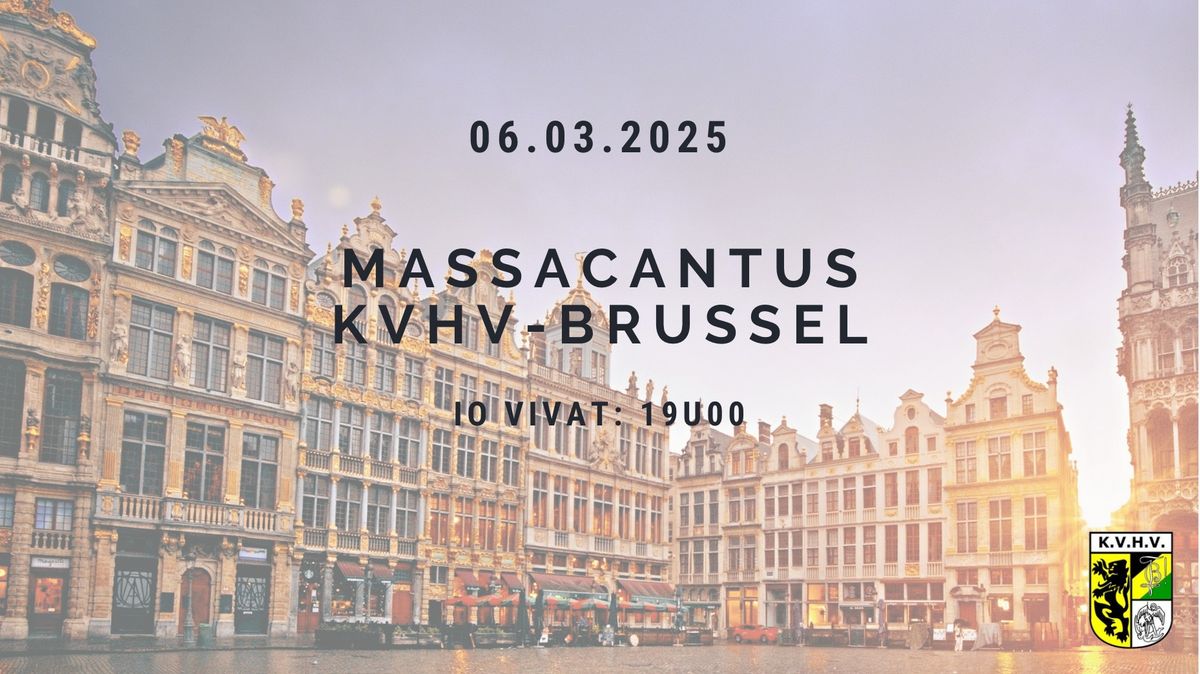 Massacantus KVHV-Brussel 2025