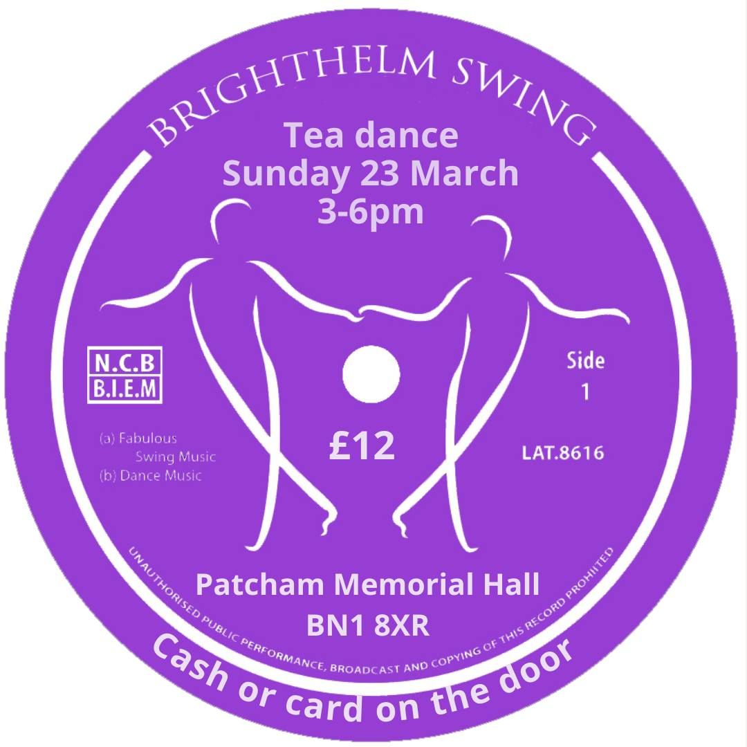 Brighthelm Swing March tea dance - The Vinyl Edition