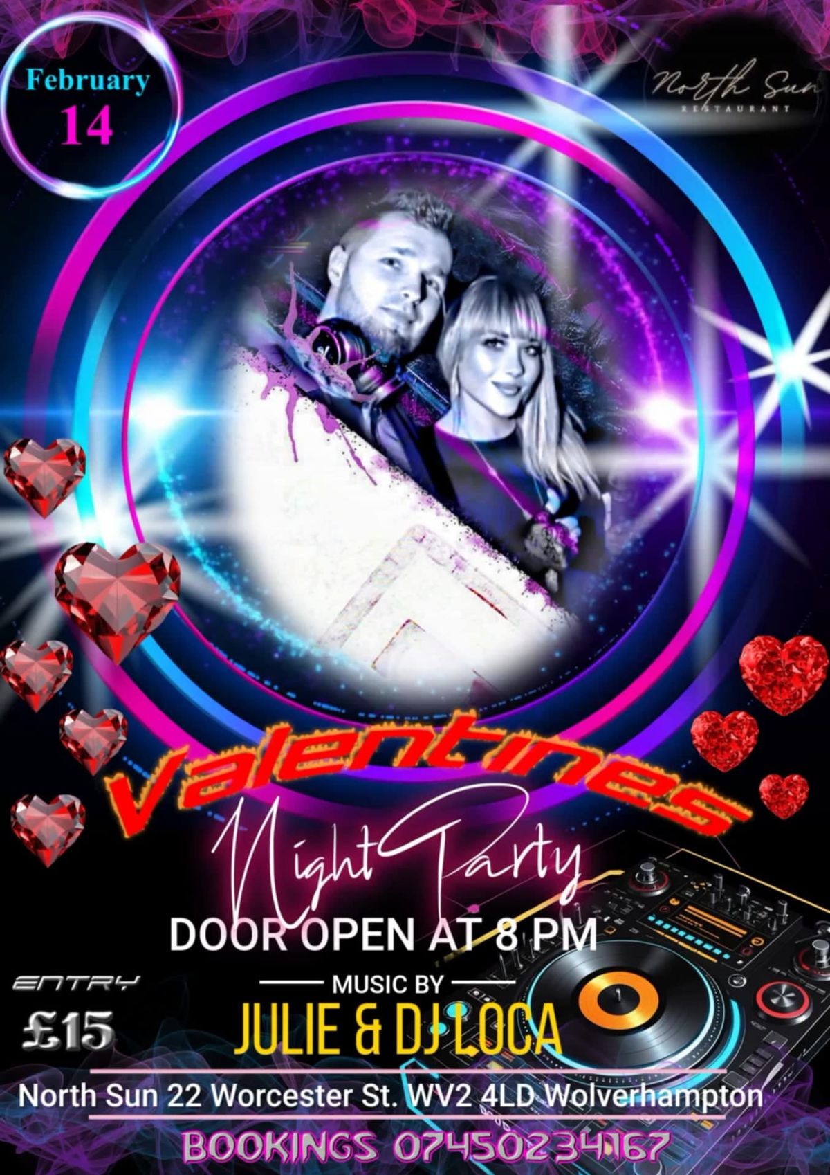 Valentine\u2019s Day Russian Party at NORTH SUN!