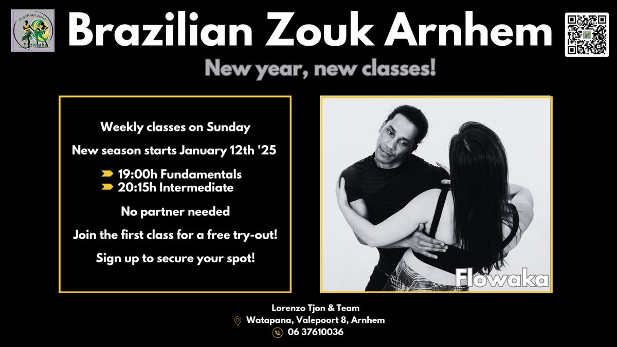 TRY-OUT CLASSES & START NEW SEASON BRAZILIAN ZOUK