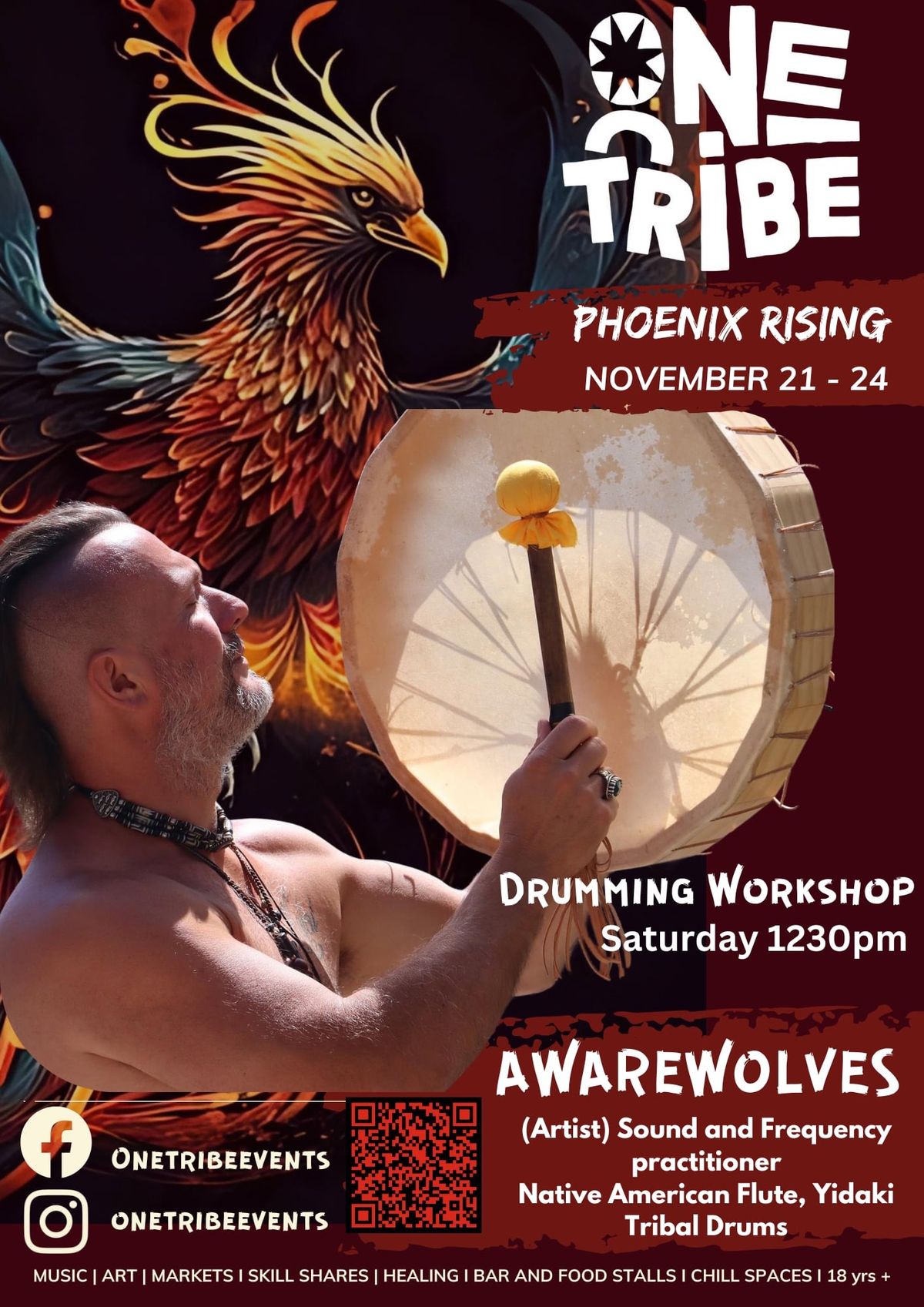 AWAREWOLVES Tribal Drumming Circle