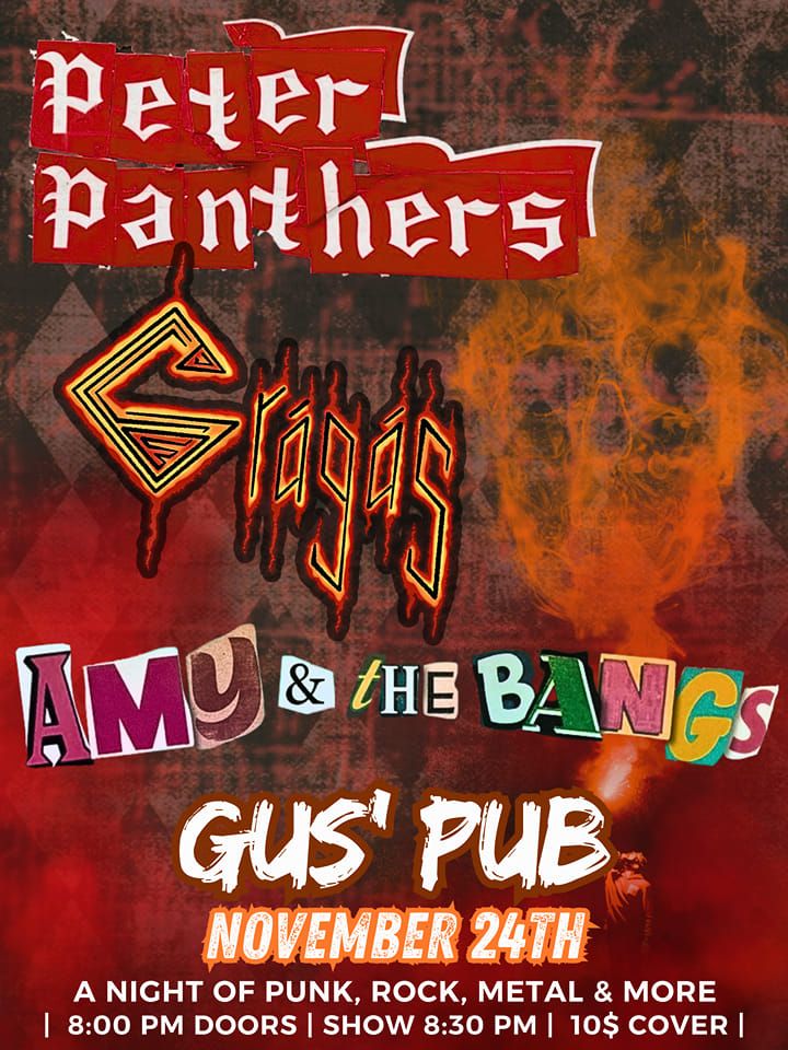 Ash 'n' Embers: Punk + Rock @ Gus's Pub