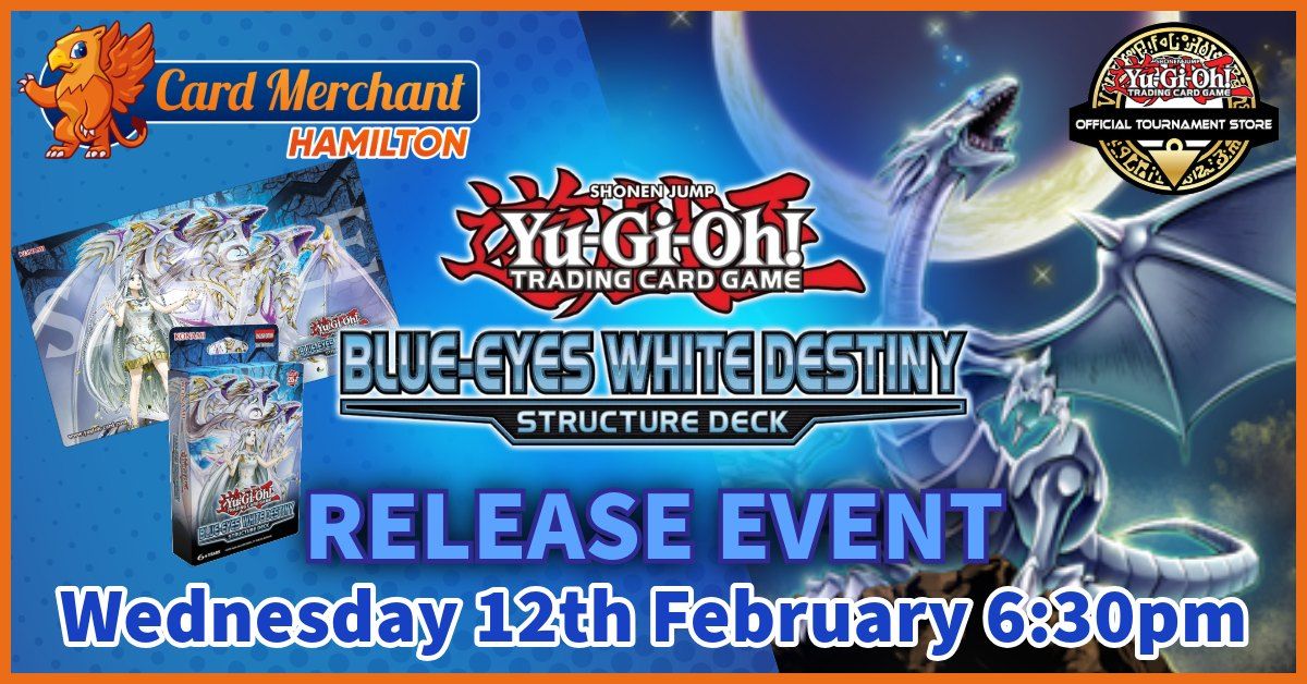 CM Hamilton Yu-Gi-Oh! Blue-Eyes White Destiny Release Event