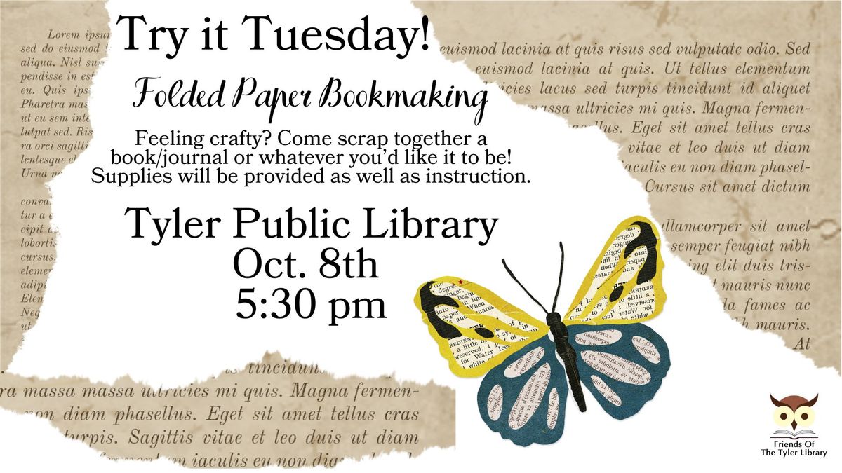 Try it Tuesday: Folded Paper Bookmaking