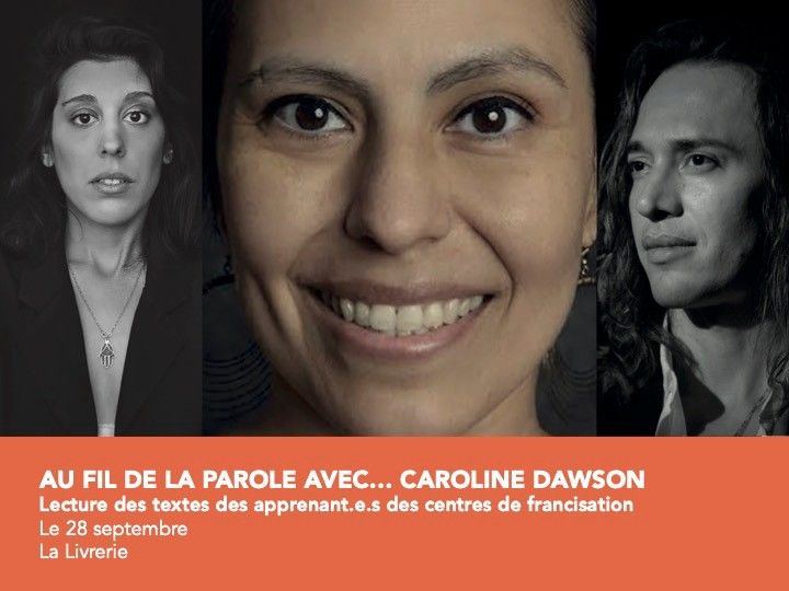 Au fil de la parole...avec Caroline Dawson | LES SALONS LITT\u00c9RAIRES DU FIL 2024