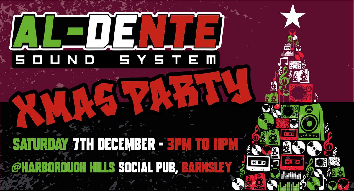 Al-Dente Xmas party, Saturday 7th December 2024