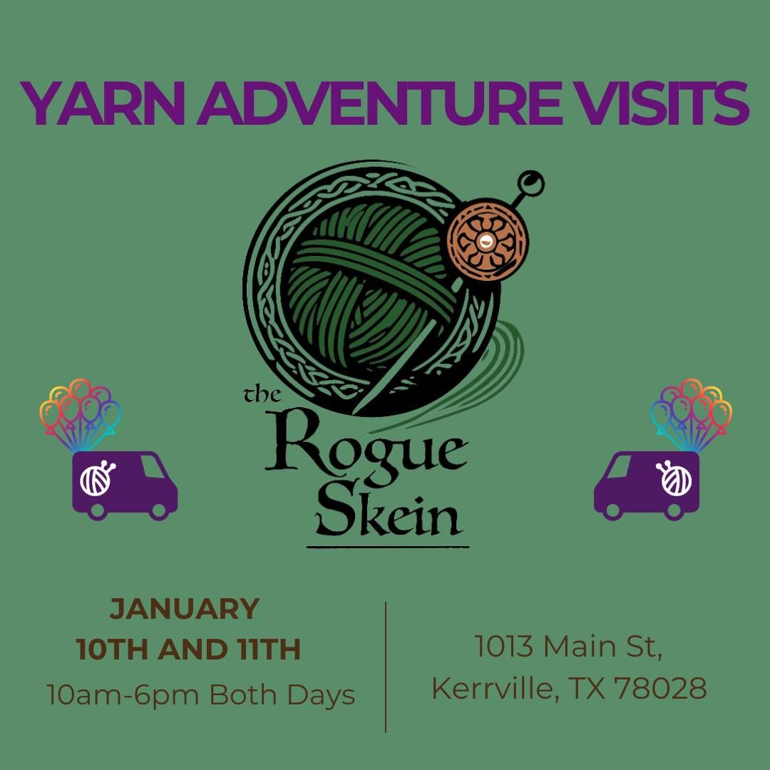 Yarn Adventure Visits the Rogue Skein (Again!)