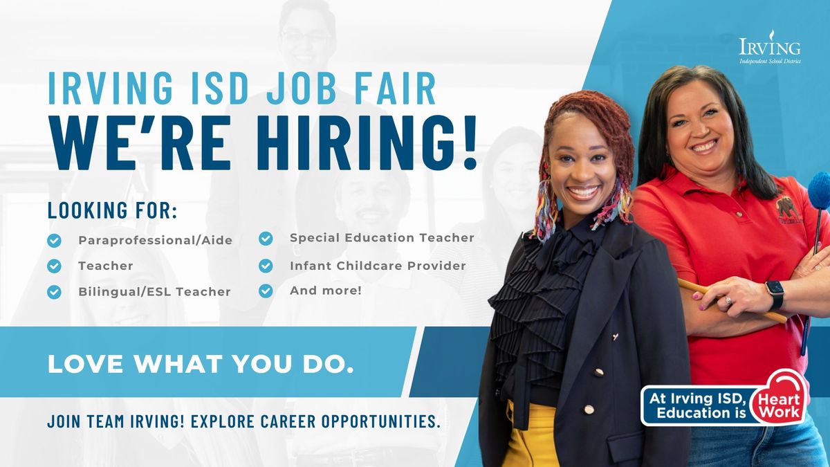 Irving ISD Job Fair