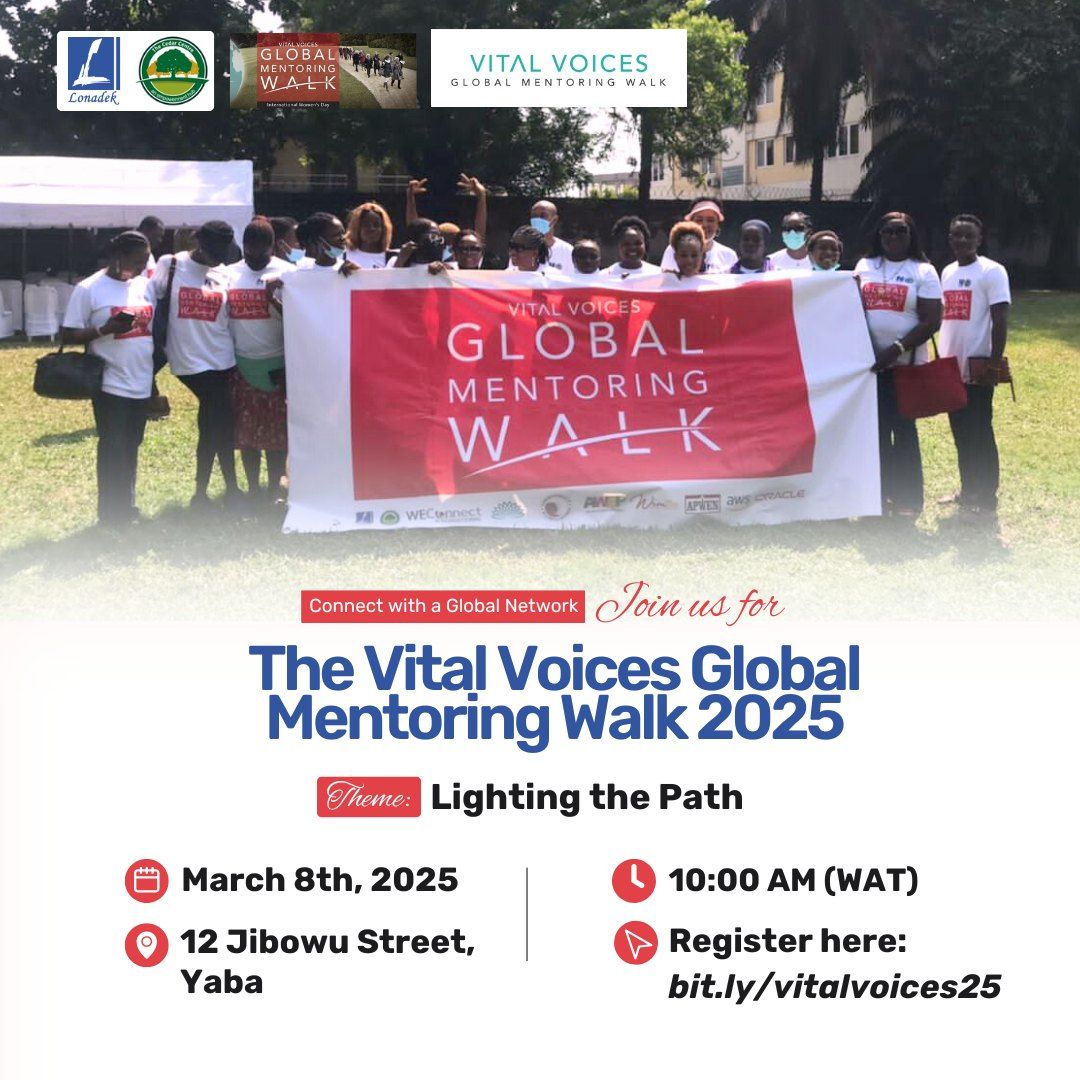 Vital Voices Global Mentoring Walk 2025