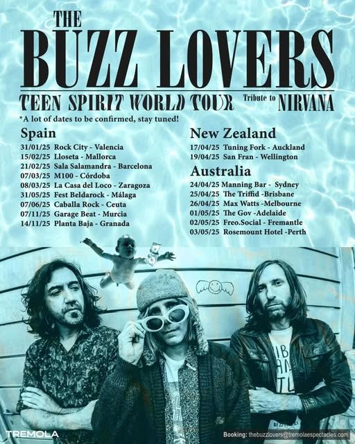 THE BUZZ LOVERS (Tributo a NIRVANA) en Garaje Beat Club (Murcia)