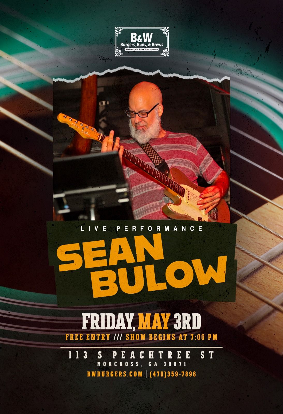 Sean Bulow (FREE EVENT)