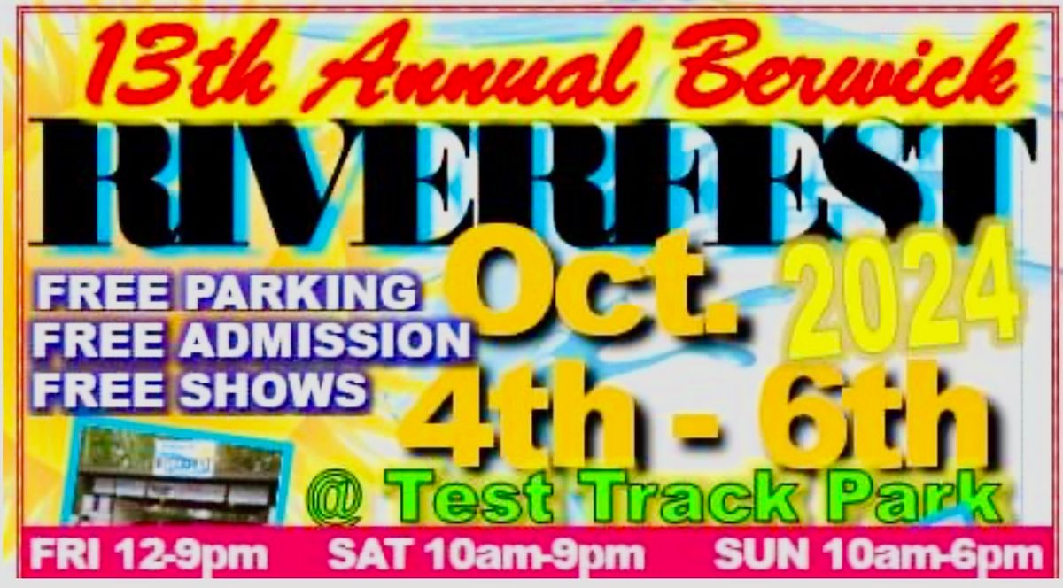 Autumn Falls Entertainment returns to Berwick Riverfest, Berwick