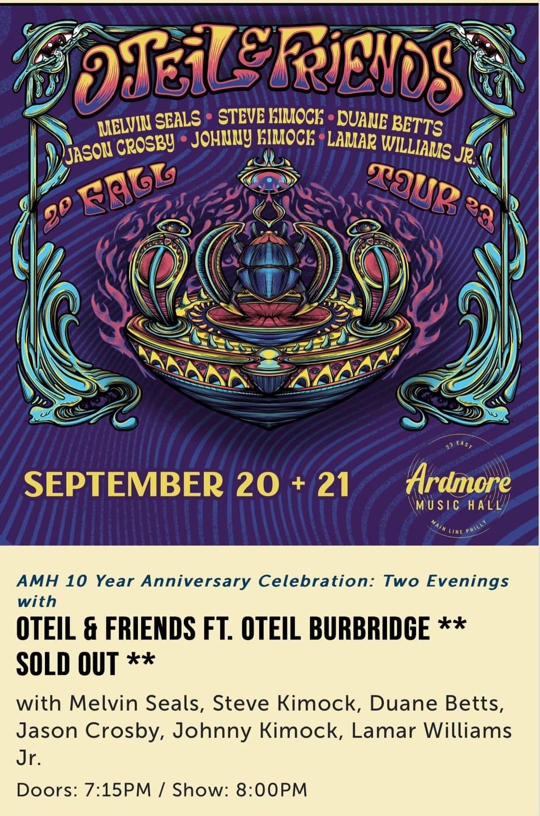 Oteil Burbridge (21+)