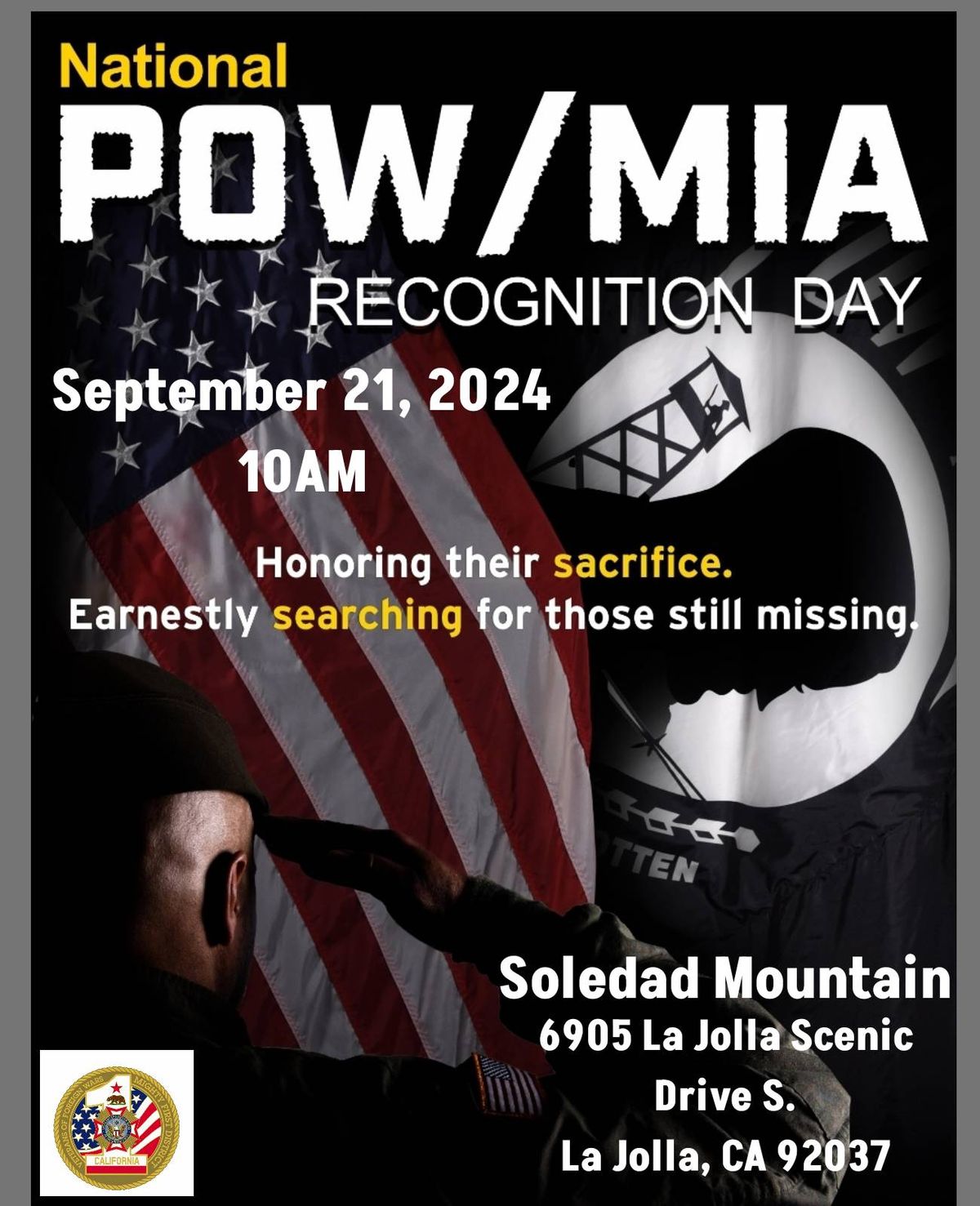 DISTRICT 1 POW\/MIA Ceremony 