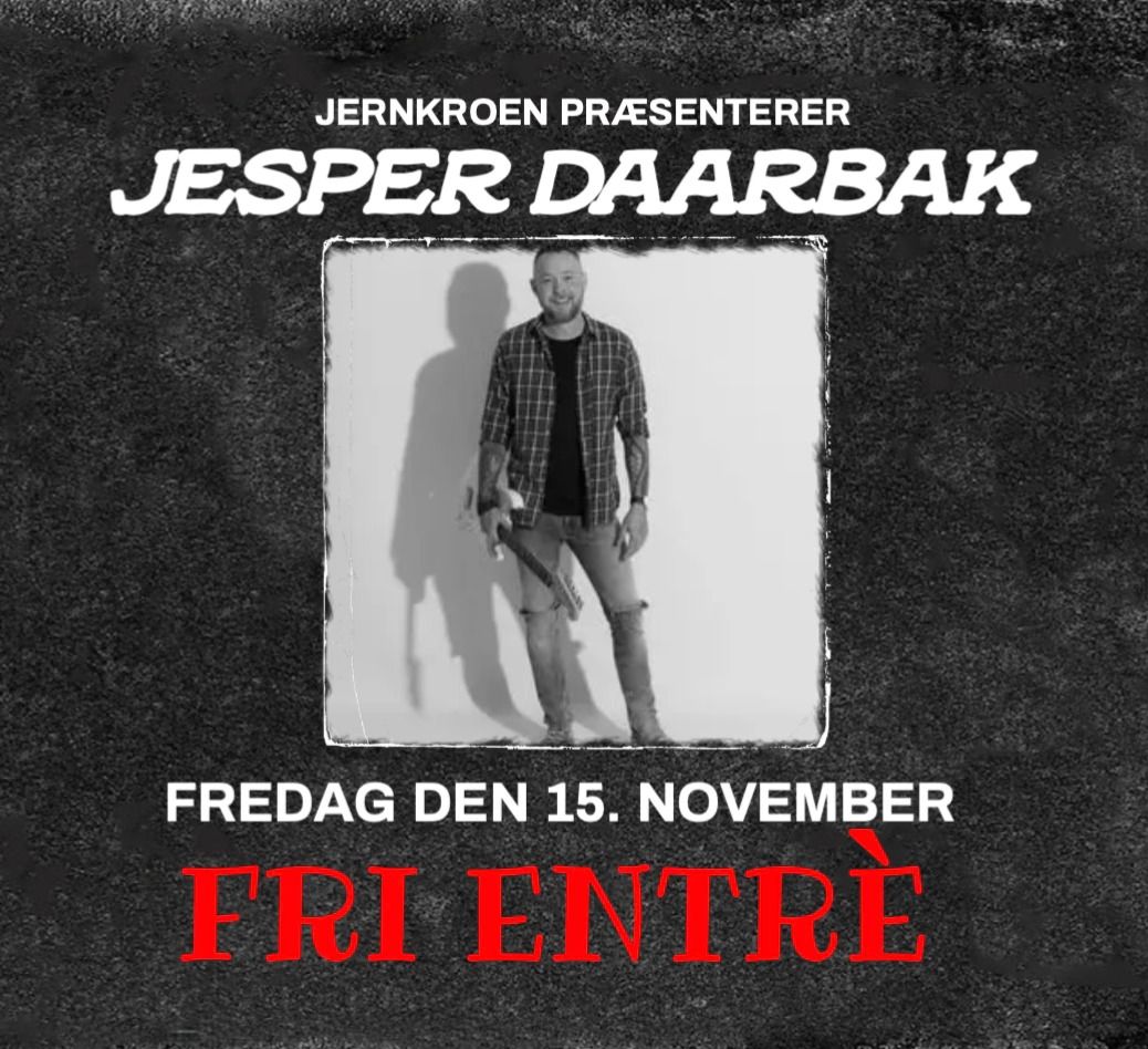 Livemusik: Jesper Daarbak 