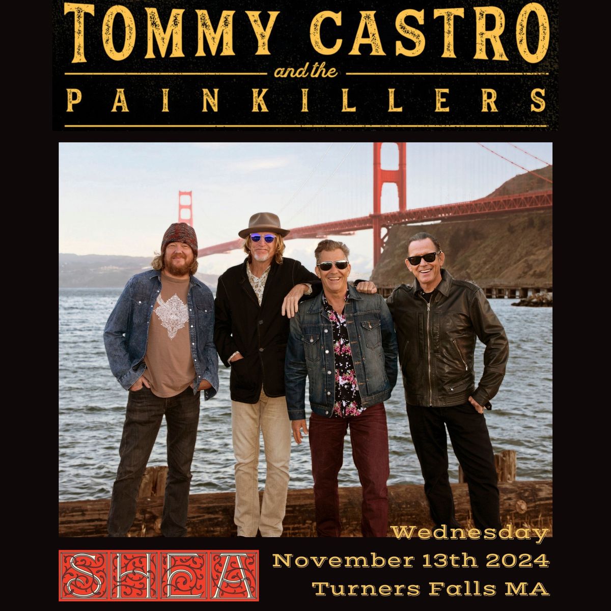 Sat. 2\/22 Tommy Castro and the Painkillers at the Shea