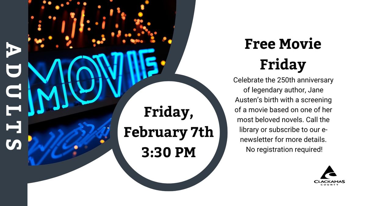 Free Movie Friday