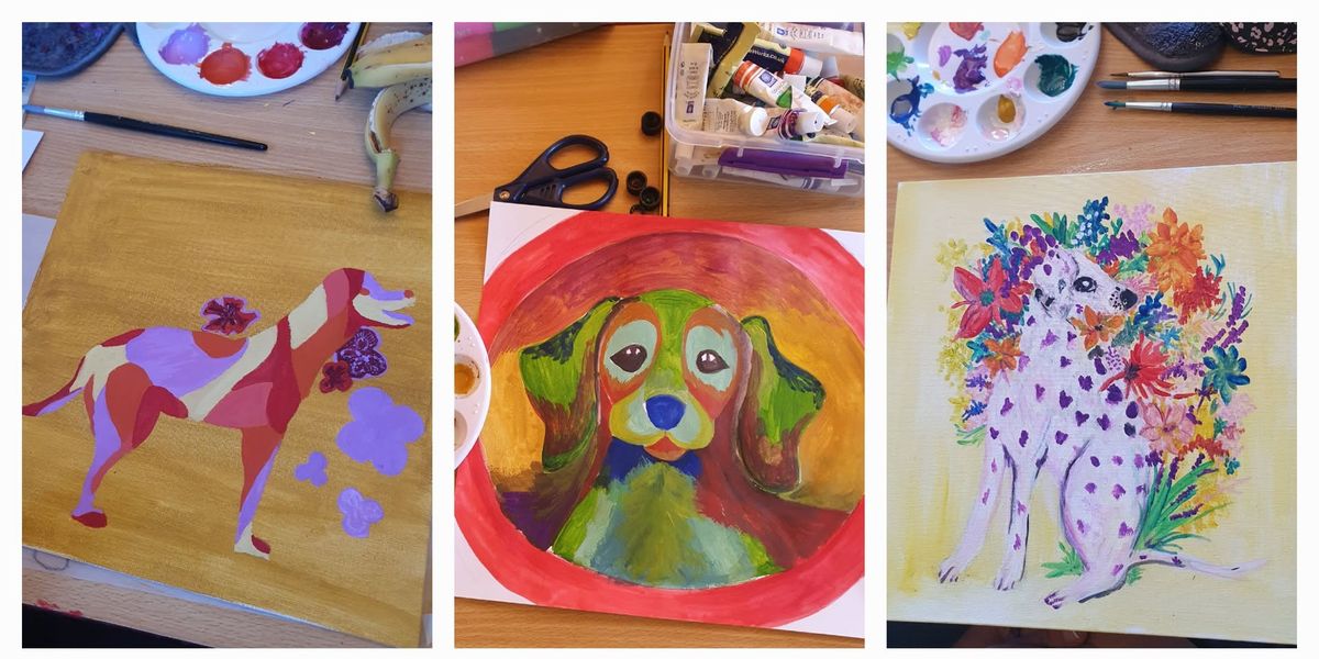 Painting Workshop "Let's Paint Dogs"