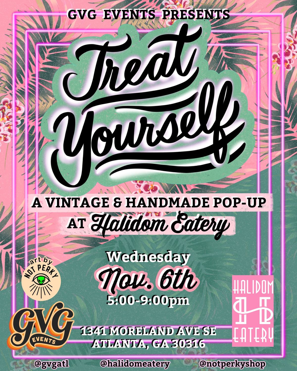 Treat Yourself! A Vintage and Handmade Pop Up at Halidom Eatery