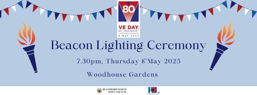 VE Day 80 Beacon Lighting Ceremony