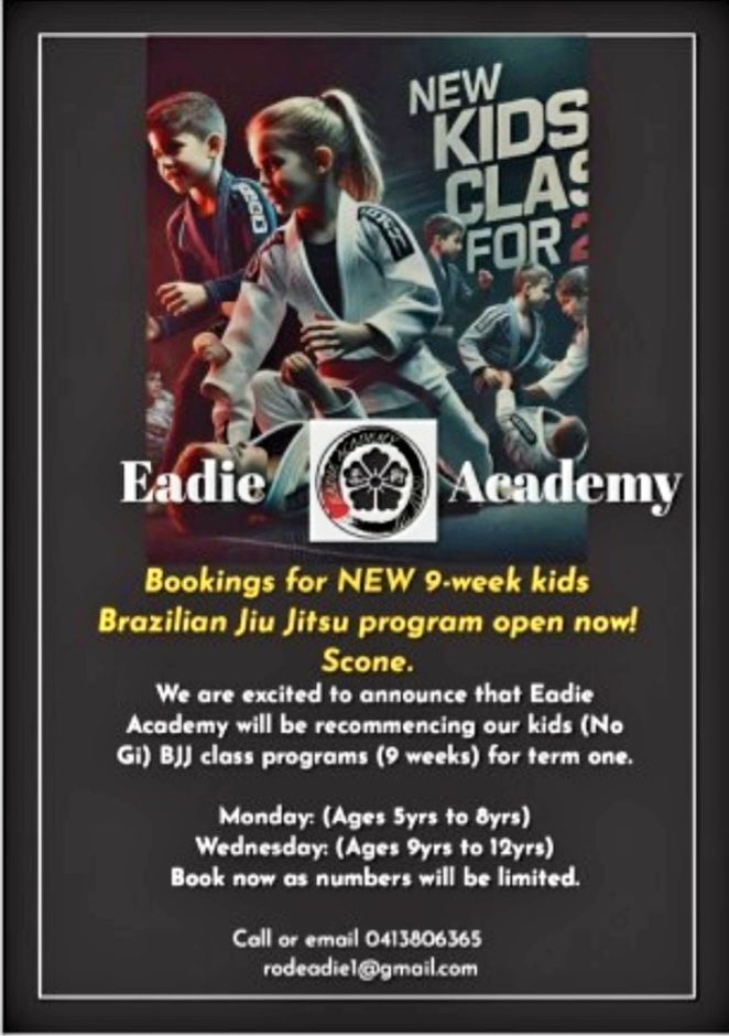 New Kids Jiu Jitsu Classes!