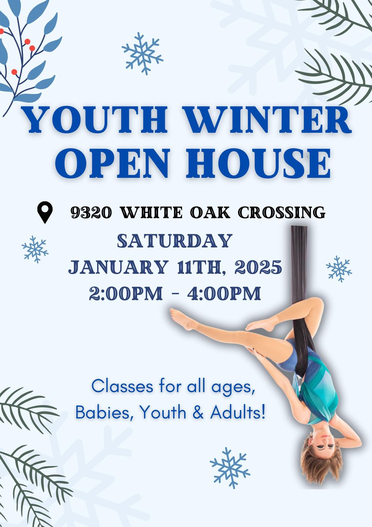 Youth Winter Open House - Free!