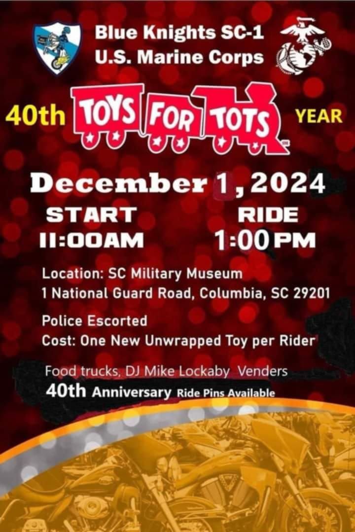 toys for tots ride