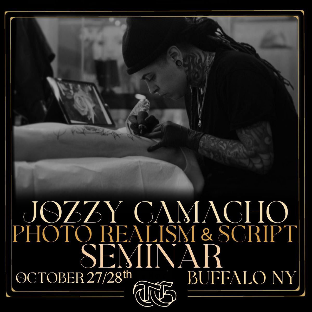 Calligraphy\/Black and Gray Seminar with Jozzy Camacho