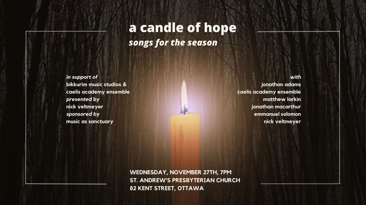 a candle of hope, songs for the season